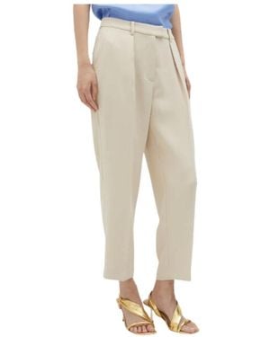 Lola Casademunt Cropped Trousers - Natural