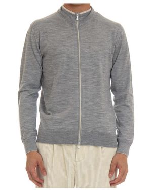 Eleventy Zip-Throughs - Grey