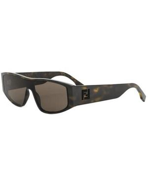 Fendi Authentische Square Brille Mit Premium-Qualität - Braun