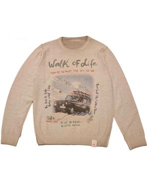 Bob Round-Neck Knitwear - Neutro