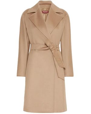Max Mara Ravenna Mantel - Naturel