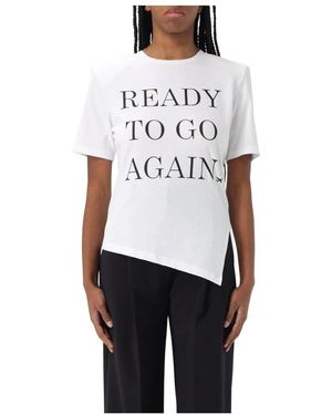 Elisabetta Franchi T-Shirts - Blanc