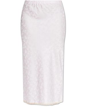 LoveShackFancy Kalo Skirt - Weiß
