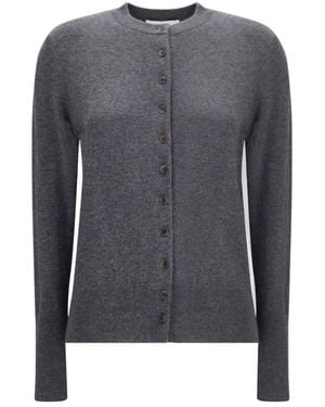 Lisa Yang Kaschmir-Cardigan Mit Klassischem Design - Grau