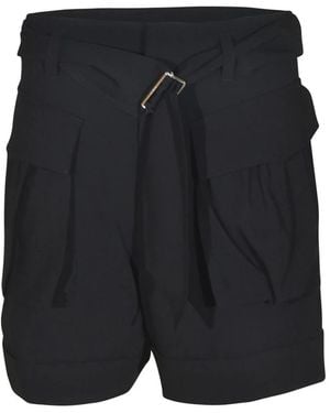 Lanvin Korte Broeken ,Zwart ,Casual Shorts