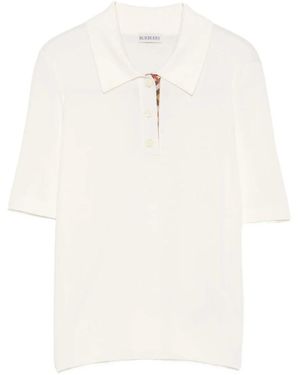 Burberry Polohemd - Weiß