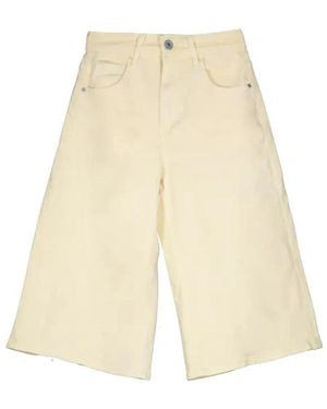 Amélie & Amélie Cropped Jeans - Neutro