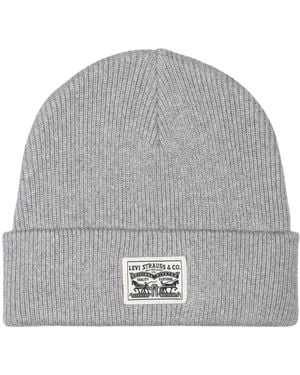 Levi's Backpatch Beanie - Grijs