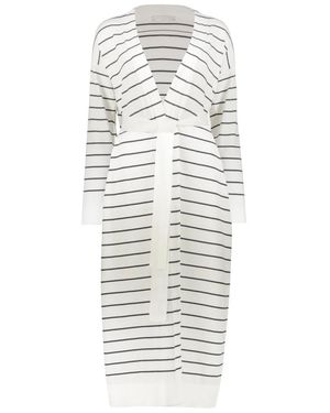 Fabiana Filippi Long Knitwear - White