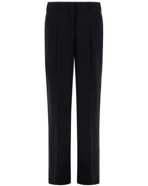 Herno Straight Trousers - Negro