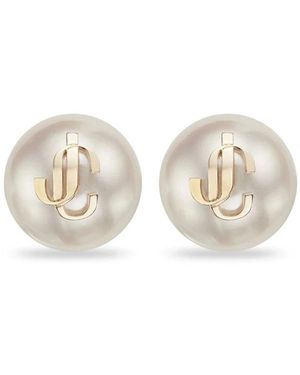 Jimmy Choo Earrings - Blanco