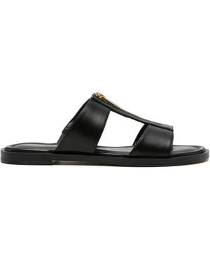 Michael Kors Sliders - Negro