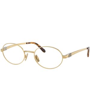Miu Miu Glasses - Metallic