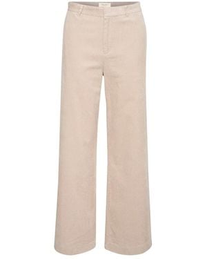 Part Two Wide Trousers - Natural