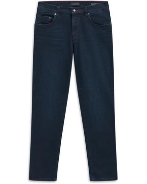 Bugatti Jeans ,Blauw ,Katoen Slim-Fit Jeans