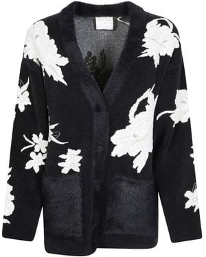 forte_forte Cardigans - Negro