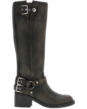 Guess Schoenen ,Zwart ,Leer Matley Boot