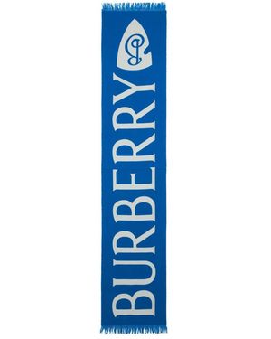 Burberry Winter Scarves - Blue