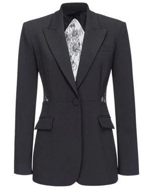 Pinko Jassen ,Zwart ,Ninféo Jas - Blauw