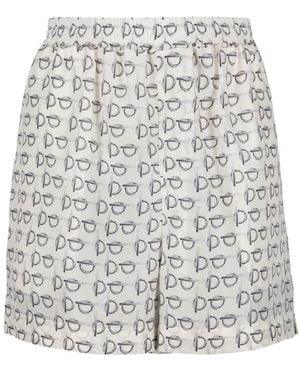 Burberry Short Shorts - Grigio