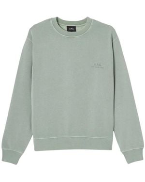 A.P.C. Sweatshirts - Verde