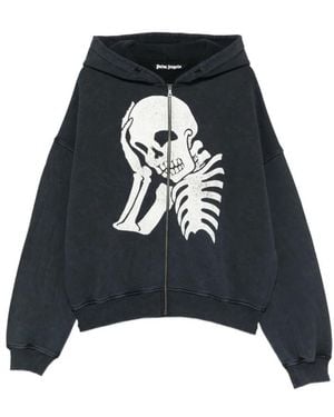 Palm Angels Hoodies & Sweatvesten ,Zwart ,Sweatshirt