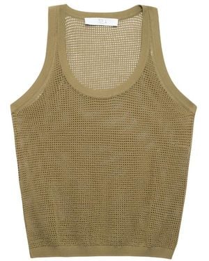 Tela Sleeveless Tops - Green