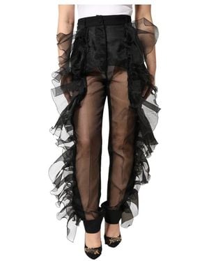 Dolce & Gabbana Straight Trousers - Noir