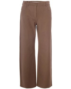 Max Mara Wijde Broek - Bruin