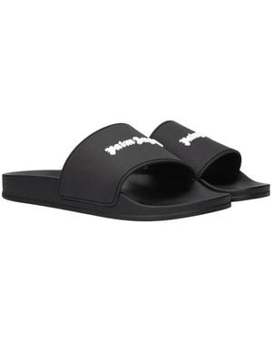 Palm Angels Sliders - Black