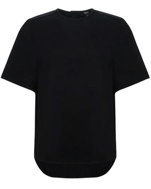 Theory Overhemden ,Zwart ,Blouse Met Knopen Op De Rug