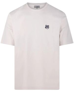 Maison Kitsuné T-Shirts - White