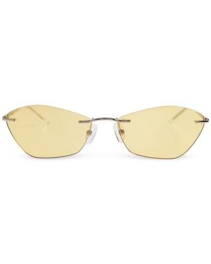 McQueen Accessoires ,Geel ,Zonnebrillen - Metallic