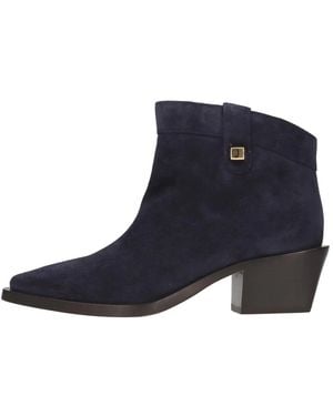Maison Skorpios Cowboy & Biker Boots - Blue