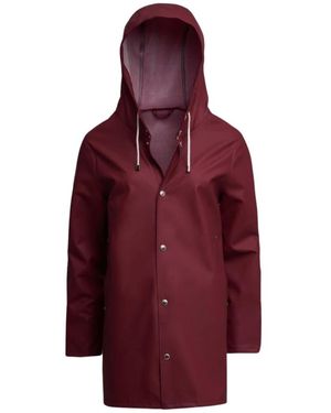Stutterheim Rain Jackets - Rojo