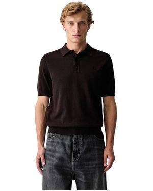 Fred Perry Polo Shirts - Negro