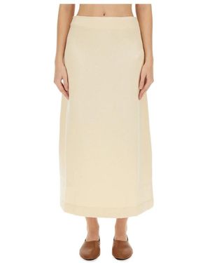 Jil Sander Midi Skirts - Neutro