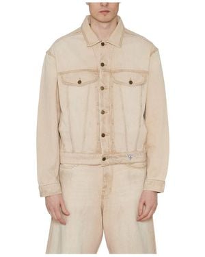Guess Denim Jackets - Natural