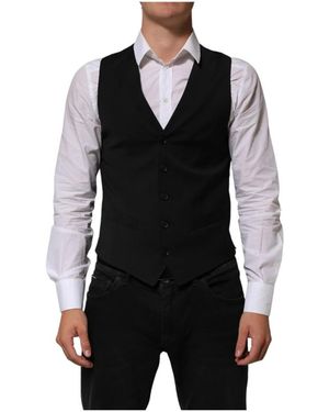 Dolce & Gabbana Waistcoats - Black