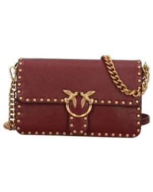 Pinko Cross Body Bags - Rojo