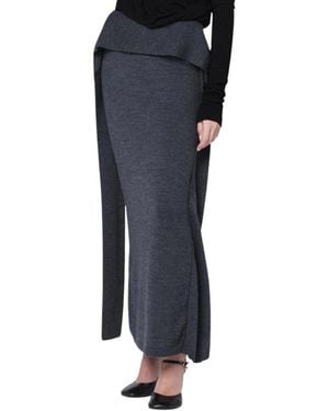 Entire studios Maxi Skirts - Blue