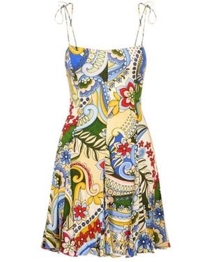 Alice + Olivia Jeanette Jurk - Meerkleurig