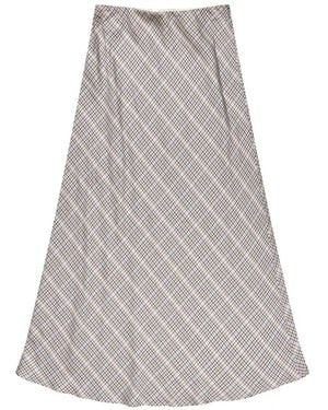 Munthe Rokken ,Blauw ,Maxi Rokken - Grijs