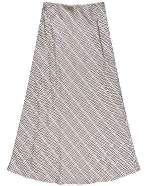 Munthe Rokken ,Blauw ,Maxi Rokken - Grijs