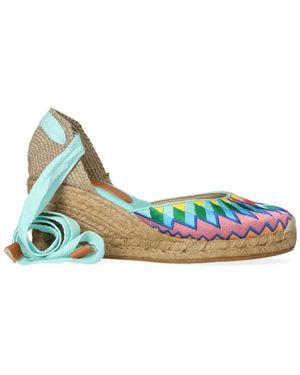 Toni Pons Schoenen ,Blauw ,Regenboog Espadrilles Voor Stijlvolle Zomerdagen