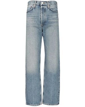 Agolde Rechte Jeans - Blauw