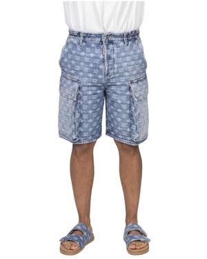 DSquared² Denim Shorts - Azul
