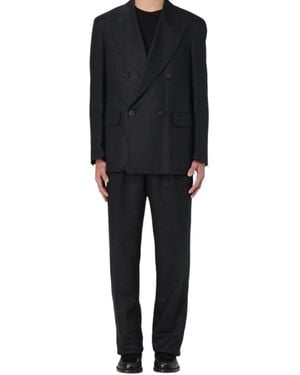 Hevò Double Breasted Suits - Negro