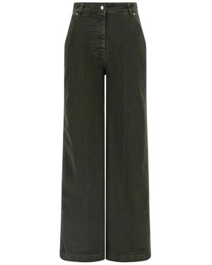 Nude Wide Leg Jeans - Grün
