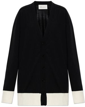 Ami Paris Woll-Strickjacke - Schwarz
